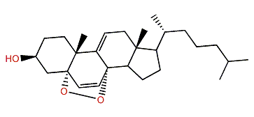 5a,8a-Epidioxycholesta-6,9(11)-dien-3b-ol