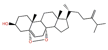 5a,8a-Epidioxyergosta-6,24(28)-dien-3b-ol