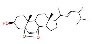 5a,8b-Epidioxy-24(R)-ergosta-6,22-dien-3b-ol