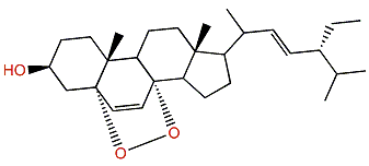 5a,8b-Epidioxy-24(R)-ethylcholesta-6,22-dien-3b-ol