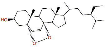 (24S)-5a,8b-Epidioxy-24-ethylcholest-6-en-3b-ol