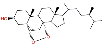 (24S)-5a,8b-Epidioxy-24-methylcholest-6-en-3b-ol