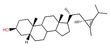 5b-23H-Isocalystan-3b-ol