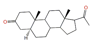5b-Pregn-3,20-dione