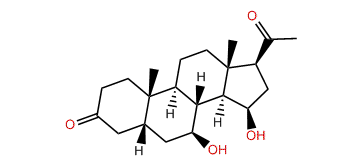 5b-Pregnan-7b,15b-diol-3,20-dione