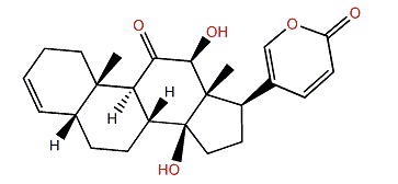 5b,12b-12,14-Dihydroxy-11-oxobufa-3,20,22-trienolide