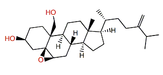 5b,6b-Epoxyergost-24(28)-en-3b,19-diol