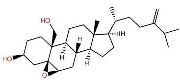 5b,6b-Epoxyergost-24(28)-dien-3b,19-diol