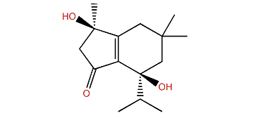 (5b,9a)-5,9-Dihydroxy-1(6)-brasilen-7-one