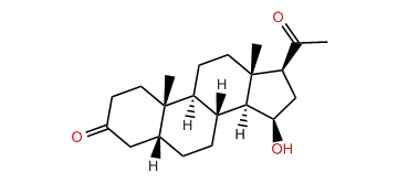 5beta-Pregnan-15beta-ol-3,20-dione