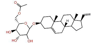 6'-O-Acetyl-3b-pregna-5,20-dienyl-a-L-galactopyranoside