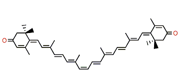 (6'Z)-4',5'-Didehydro-4,5'-retro-epsilon,epsilon-carotene-3,3'-dione