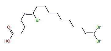 (Z,Z)-6,16,16-Tribromo-5,15-hexadecadienoic acid