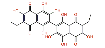 6,6'-bis3-Ethyl-2,7-dihydroxynaphthazarin