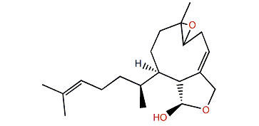 6,7-Epoxyisodictyohemiacetal