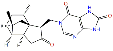 6-(1'-Purine-6',8'-diolyl)-suberosanone