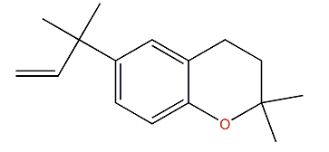 6-(1,1-Dimethyl-2-propenyl)-2,2-dimethylchroman