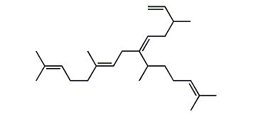 (5E,8Z)-6-(1,5-Dimethyl-4-hexenyl)-3,9,13-trimethyl-1,5,8,12-tetradecatetraene