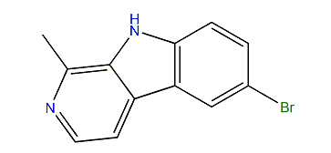 6-Bromo-1-methyl-b-carboline