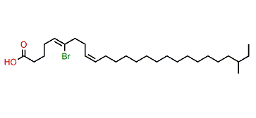 (Z,Z)-6-Bromo-24-methyl-5,9-hexacosadienoic acid