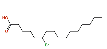 (E,Z)-6-Bromo-5,9-hexadecadienoic acid
