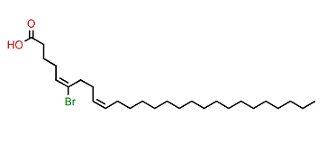(E,Z)-6-Bromo-5,9-heptacosadienoic acid