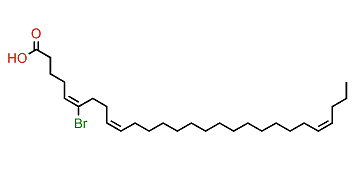 (E,Z,Z)-6-Bromo-5,9,24-octacosatrienoic acid