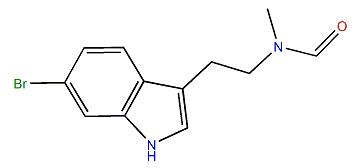 N-[2-(6-Bromo-1H-indol-3-yl)ethyl]-N-methylformamide