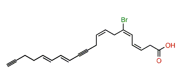 (Z,E,Z,E,E)-6-Bromoeicosa-3,5,8,13,15-pentaen-11,19-diynoic acid