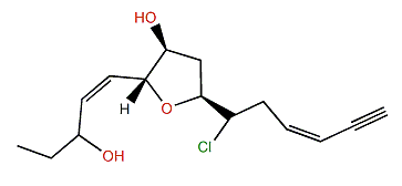 (3Z,11Z,7S,9S,10R)-6-Chloro-7,10-epoxypentadeca-3,11-dien-1-yne-9,13-diol