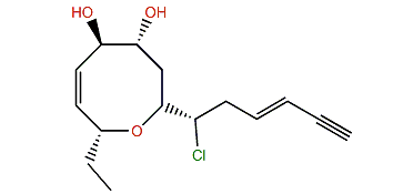 (3E)-6-Chloro-3,11-lauthisadien-1-yne-9,10-diol