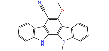 6-Cyano-5-methoxy-12-methylindolo[2,3-a]carbazole