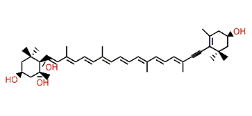 (3S,5R,6S,3'R)-7',8'-Didehydro-5,6-dihydro-beta,beta-carotene-3,5,6,3'-tetrol