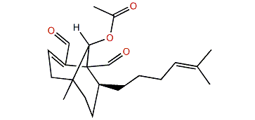 (6R)-6-Acetoxidichotoma-3,14-diene-1,17-dial