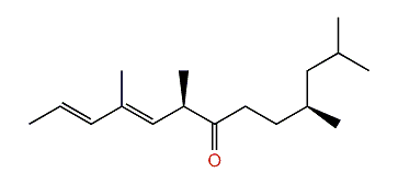 (E,E)-2,4-(6R,10R)-4,6,10,12-Tetramethyltridecadien-7-one