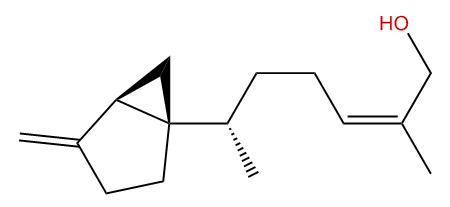 (2Z,6R,1S,5S)-2-Methyl-6-(4-methylenebicyclo[3.1.0]hexyl)-hept-2-en-1-ol