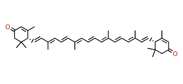 (6R,6'R)-epsilon,epsilon-Carotene-3,3'-dione