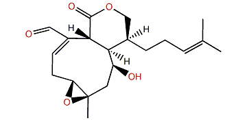 (6R,7R)-6,7-Epoxy-4-hydroxy-19-oxo-1,13-xenicadien-18,17-olide