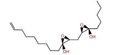 (6R,7S,9R,10S)-6,7-9,10-Diepoxynonadec-18-en-7,10-diol