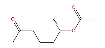 (6S)-6-Oxoheptan-2-yl acetate