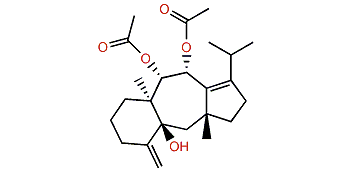 (6S,7R,14S)-6,7-Diacetoxy-1(15),8-dolastadien-14-ol