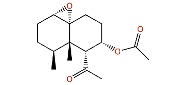 6a-Acetyl-7a-acetate-1(10)-a-13-nornardosine