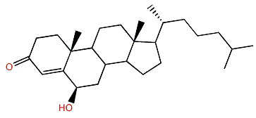 Cholesta-6b-hydroxy-4-en-3-one