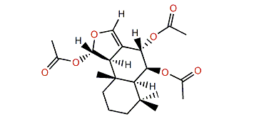 (6b,7a,11R)-6-Acetoxyolepupuane