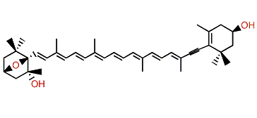 (3S,3'R,5R,6R)-7',8'-Didehydro-3,6-epoxy-5,6-dihydro-beta,beta-carotene-3',5-diol