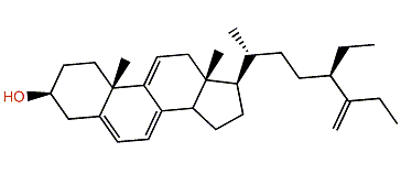7,8,9,11-Tetradehydrostrongylosterol