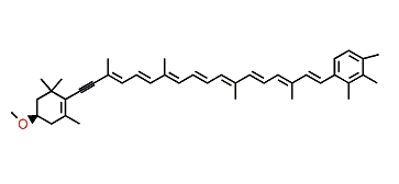 7,8-Didehydro-3-methoxy-beta,chi-carotene