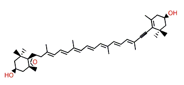 (3S,5R,6S,3'R)-5,6-Epoxy-7,8-dihydro-7',8'-didehydro-beta,beta-carotene-3,3'-diol