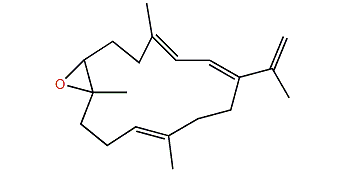 (1E,3E,11E)-7,8-epoxycembra-1,3,11,15-tetraene