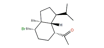 7-Acetyl-4-bromo-1-isopropyl-3a-methylindane